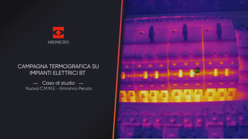 Campagna termografica su impianti elettrici BT 